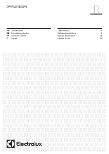 Mode d’emploi Electrolux DMPL0150SW Hotte aspirante