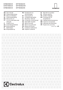 Manual de uso Electrolux EFB60460OX Campana extractora