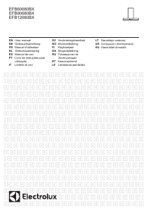 Bruksanvisning Electrolux EFB90680BX Köksfläkt