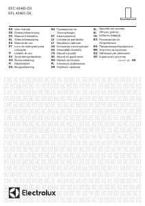 Manual de uso Electrolux EFC45465OX Campana extractora