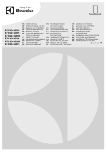 Manual Electrolux EFC60465OK Cooker Hood