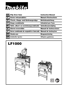 Manuale Makita LF1000 Sega circolare
