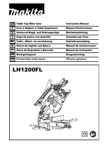 Manuale Makita LH1200FL Sega circolare