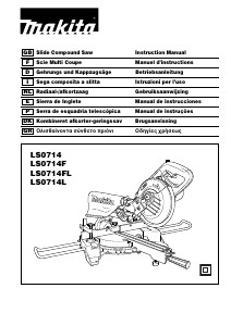 Manuale Makita LS0714 Sega circolare