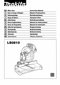 Manual de uso Makita LS0810 Sierra circular