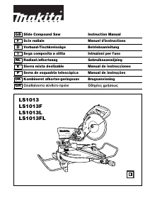 Manuale Makita LS1013F Sega circolare