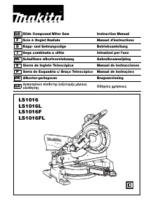 Bedienungsanleitung Makita LS1016 Kreissäge