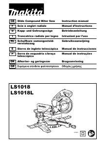 Manuale Makita LS1018 Sega circolare