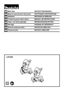 Manual Makita LS1440 Ferăstrău circular