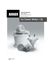 Manual Aigger KIM5725A Ice Cream Machine