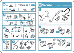 Manual de uso Electrolux ESC61LR Aspirador