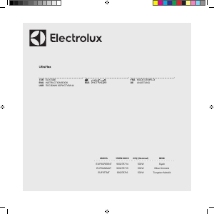 Handleiding Electrolux EUF8GREENT Stofzuiger