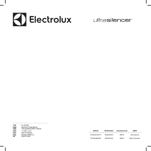 Руководство Electrolux EUS8X2DBT Пылесос