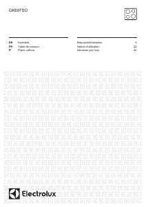 Manuale Electrolux GK69TSO Piano cottura