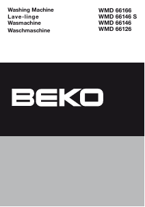 Handleiding BEKO WMD 66126 Wasmachine