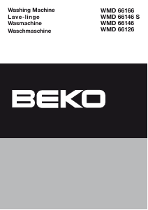 Handleiding BEKO WMD 66166 Wasmachine