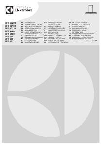 Manual Electrolux EFT60233OS Exaustor