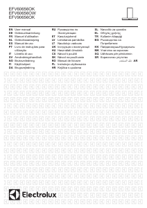 Manual Electrolux EFV60656OK Hotă