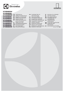 Manuál Electrolux EFV80465OK Odsavač par