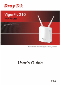 Handleiding DrayTek VigorFly 210 Router