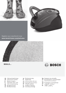 Brugsanvisning Bosch BSGL3A210 Støvsuger