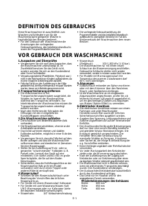 Bedienungsanleitung Bauknecht WA DR1 Waschmaschine