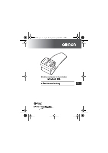 Bruksanvisning Omron R6 Intellisense Blodtrycksmätare