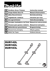 Εγχειρίδιο Makita DUR183L Χλοοκοπτικό