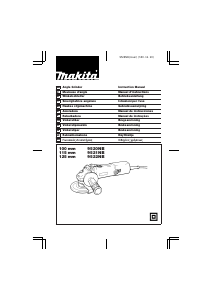 Manual de uso Makita 9520NB Amoladora angular