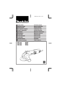 Bedienungsanleitung Makita 9540 Winkelschleifer