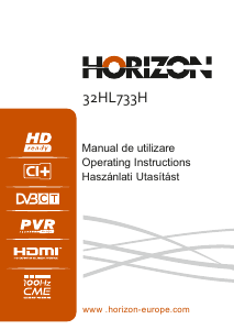 Manual Horizon 32HL733H Televizor LED