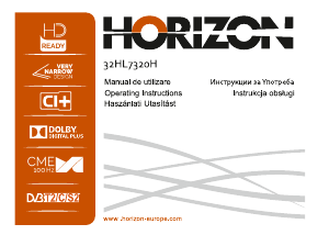 Manual Horizon 32HL7320H LED Television