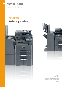 Bedienungsanleitung Triumph-Adler 3060i Multifunktionsdrucker