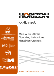 Manual Horizon 55HL9910U LED Television