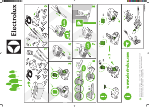 Rokasgrāmata Electrolux ZP4021N Putekļu sūcējs