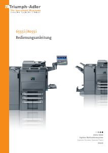 Bedienungsanleitung Triumph-Adler 8055i Multifunktionsdrucker