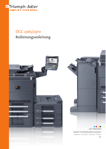 Bedienungsanleitung Triumph-Adler DCC 2965 Multifunktionsdrucker
