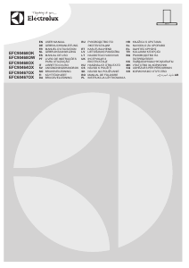 Manual de uso Electrolux EFC90467OK Campana extractora