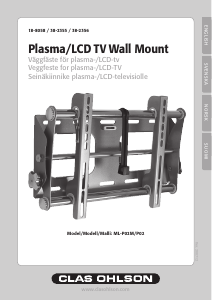 Handleiding Clas Ohlson ML-P02 Muurbeugel