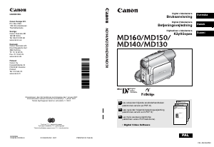 Brugsanvisning Canon MD130 Videokamera