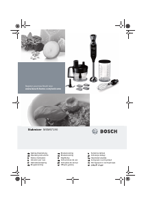 Manual Bosch MSM67190 Hand Blender