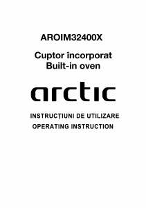 Manual Arctic AROIM 32400 X Cuptor