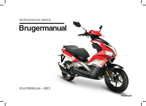 Brugsanvisning VGA Formula Scooter