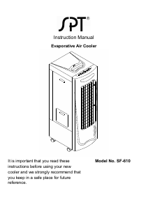 Manual SPT SF-610 Air Conditioner