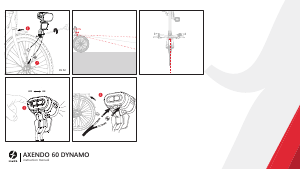 Kullanım kılavuzu Spanninga Axendo 60 Bisiklet işığı