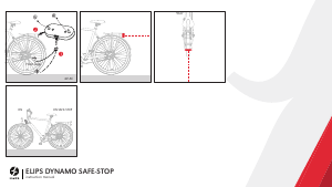 Manuale Spanninga Elips Luce della bicicletta