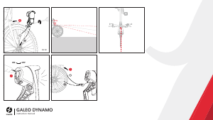 كتيب مصباح دراجة هوائية Galeo Spanninga