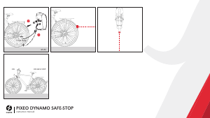 Посібник Spanninga Pixeo Велосипедний ліхтар