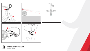 Kullanım kılavuzu Spanninga Trendo Bisiklet işığı