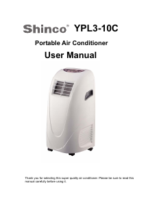 Manual Shinco YPL3-10C Air Conditioner